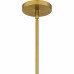 Govada 1-Light Brushed Gold Mini Pendant