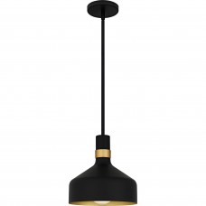 Arbor 1-Light Matte Black Mini Pendant