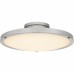 Donne Integrated LED Brushed Nickel Semi-Flush Mount with CCT Switch