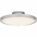 Donne Integrated LED Brushed Nickel Semi-Flush Mount with CCT Switch