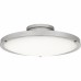 Donne Integrated LED Brushed Nickel Semi-Flush Mount with CCT Switch