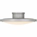 Donne Integrated LED Brushed Nickel Semi-Flush Mount with CCT Switch