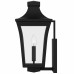 Quentin 2-Light Earth Black Outdoor Wall Lantern