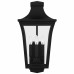 Quentin 4-Light Earth Black Outdoor Wall Lantern