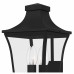 Quentin 4-Light Earth Black Outdoor Wall Lantern
