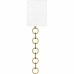 Baynes 2-Light Brushed Gold Wall Sconce