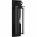 Redan 1-Light Stone Black Outdoor Wall Lantern