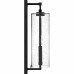 Redan 1-Light Stone Black Outdoor Wall Lantern