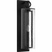 Redan 1-Light Stone Black Outdoor Wall Lantern