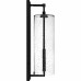 Redan 1-Light Stone Black Outdoor Wall Lantern