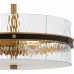 Reagan 3-Light Matte Black Semi-Flush Mount