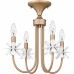 Remy 4-Light Bronze Gold Semi-Flush Mount