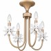 Remy 4-Light Bronze Gold Semi-Flush Mount