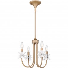 Remy 4-Light Bronze Gold Chandelier