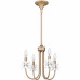 Remy 4-Light Bronze Gold Chandelier
