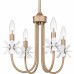 Remy 4-Light Bronze Gold Chandelier