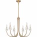 Remy 6-Light Bronze Gold Chandelier