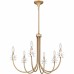 Remy 6-Light Bronze Gold Chandelier