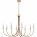 Remy 6-Light Bronze Gold Chandelier