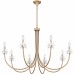 Remy 6-Light Bronze Gold Chandelier