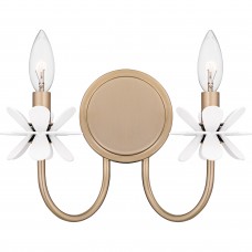Remy 2-Light Bronze Gold Wall Sconce