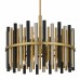 Richards 8-Light Brushed Gold Pendant Light