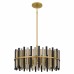 Richards 12-Light Brushed Gold Pendant Light