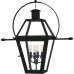 Rue De Royal 4-Light Earth Black Outdoor Hanging Lantern