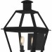 Rue De Royal 2-Light Earth Black Outdoor Wall Lantern