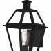 Rue De Royal 1-Light Earth Black Outdoor Wall Lantern