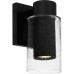 Sawyer Dark Sky 1-Light Matte Black Outdoor Wall Lantern