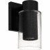 Sawyer Dark Sky 1-Light Matte Black Outdoor Wall Lantern