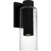 Sawyer Dark Sky 1-Light Matte Black Outdoor Wall Lantern