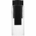 Sawyer Dark Sky 1-Light Matte Black Outdoor Wall Lantern