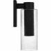 Sawyer Dark Sky 1-Light Matte Black Outdoor Wall Lantern