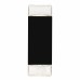 Saxton Matte Black Outdoor Wall Lantern