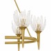 Shea 6-Light Brushed Gold Chandelier