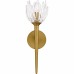 Shea 1-Light Brushed Gold Wall Sconce