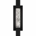 Solace Matte Black Outdoor Wall Lantern