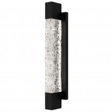 Solace Matte Black Outdoor Wall Lantern