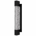 Solace Matte Black Outdoor Wall Lantern