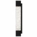 Solace Matte Black Outdoor Wall Lantern