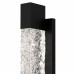 Solace Matte Black Outdoor Wall Lantern