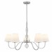 Stone 5-Light Polished Chrome Chandelier