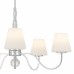 Stone 5-Light Polished Chrome Chandelier