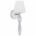 Stone 1-Light Polished Chrome Wall Sconce