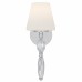 Stone 1-Light Polished Chrome Wall Sconce