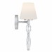 Stone 1-Light Polished Chrome Wall Sconce