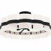 Sweeney 6-Light Matte Black Semi-Flush Mount