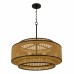Teton 5-Light Matte Black Pendant Light